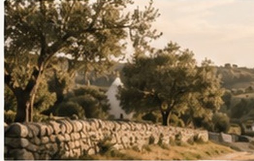 Landschaft der Region Apulien